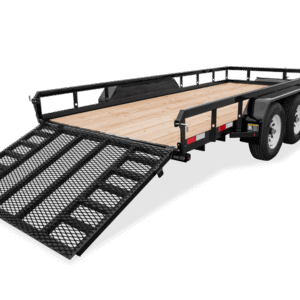 Open Utility Trailer – Double Axle 6.5×12